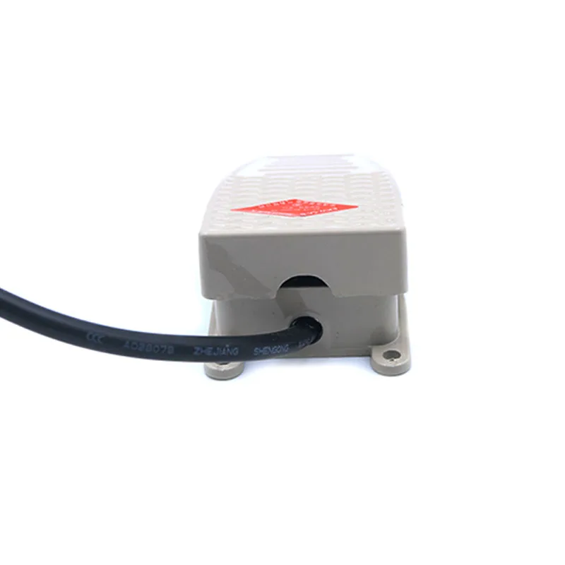 220V SPDT Momentary Control Foot Pedal Switch Aluminum & Plastic for Spot Welding Machine Industrial Foot Pedal Switch EKW-5A-B