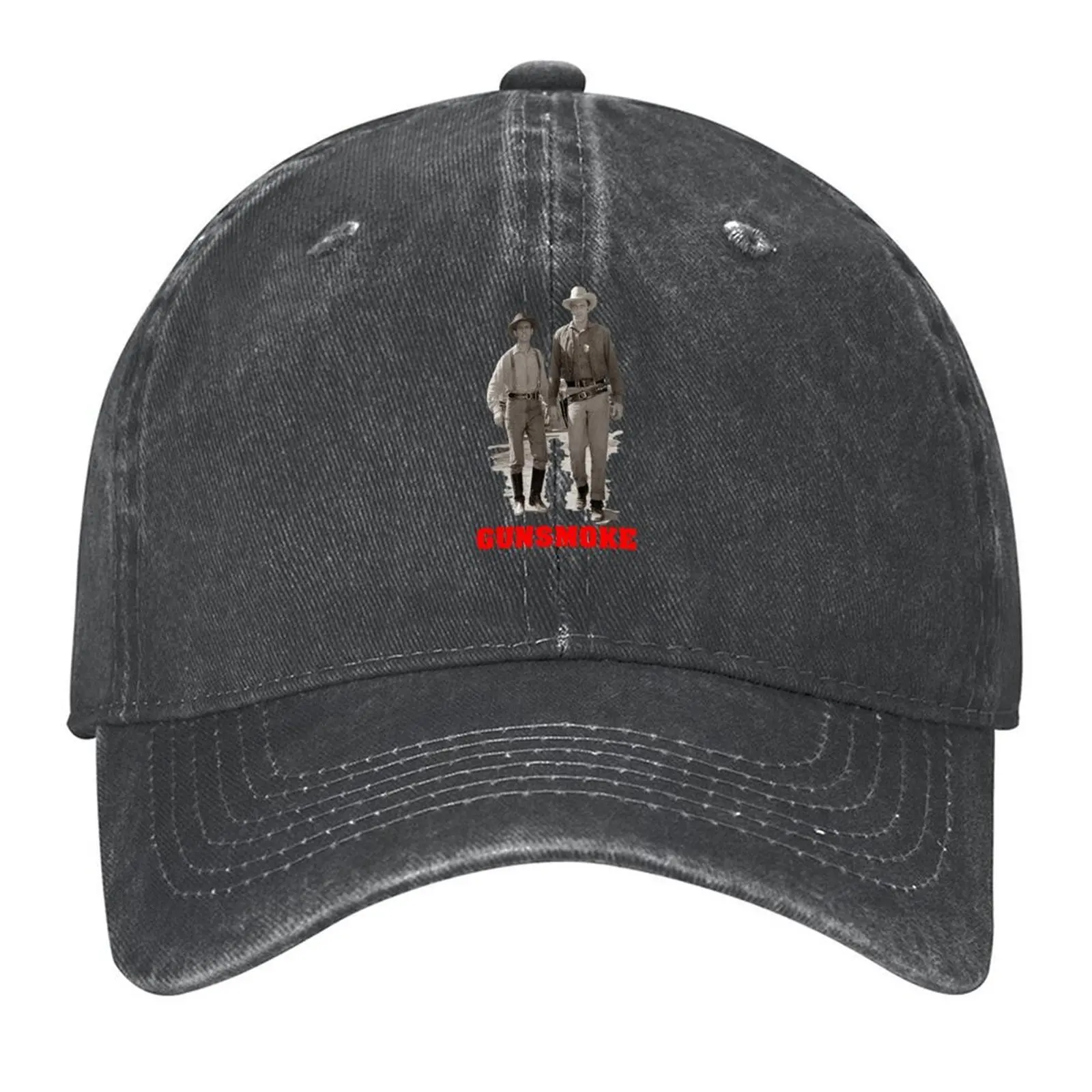 

Gunsmoke Western Tv Series 50s Baseball Cap Anime Hat sailor cap for men fashionable cute Women's Beach Men's