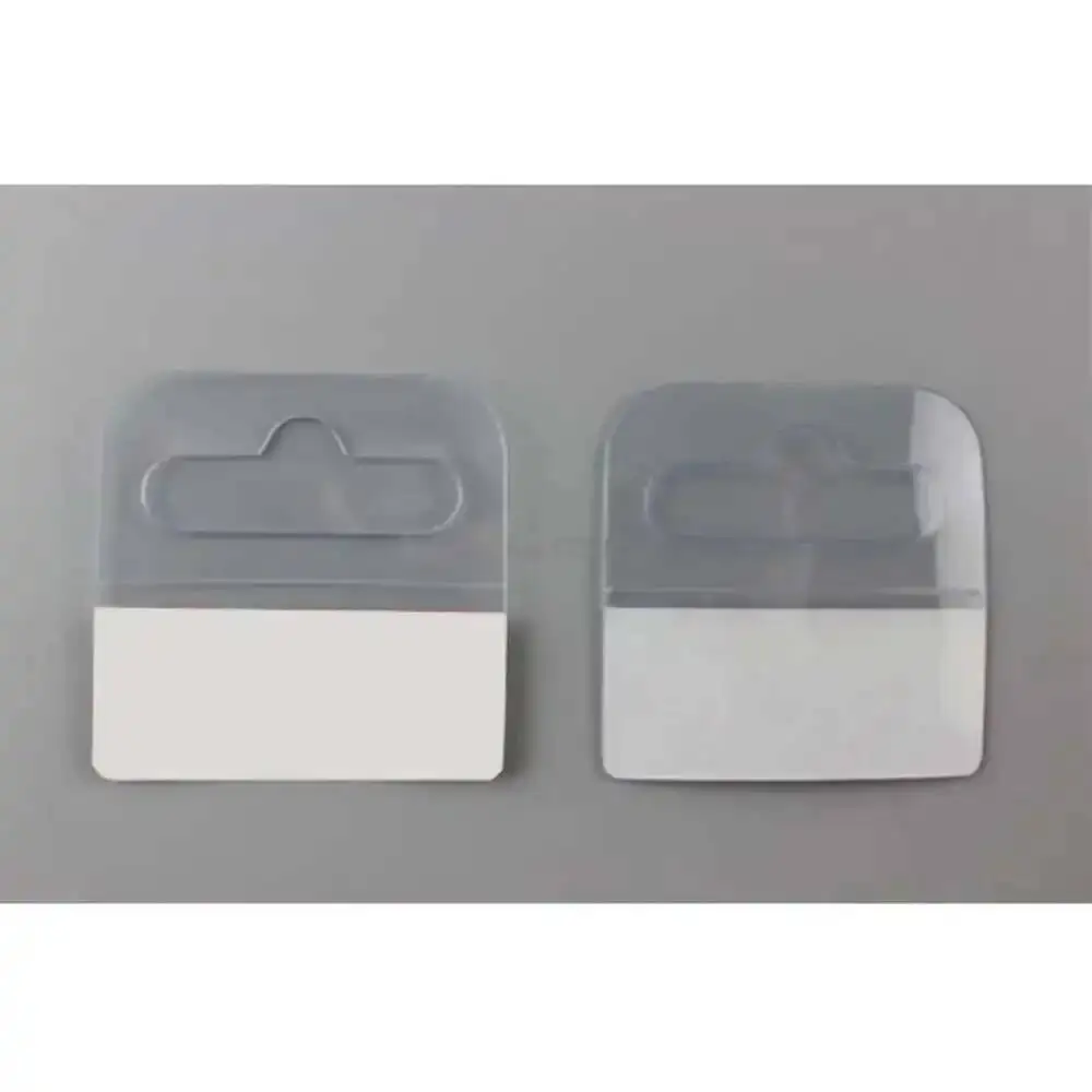 

100pcs Self-adhesive Pethangers Peghook Merchandising Hanger Tabs Round Hole Bulk Box Bag Holder Plastic Display Sticky Hang
