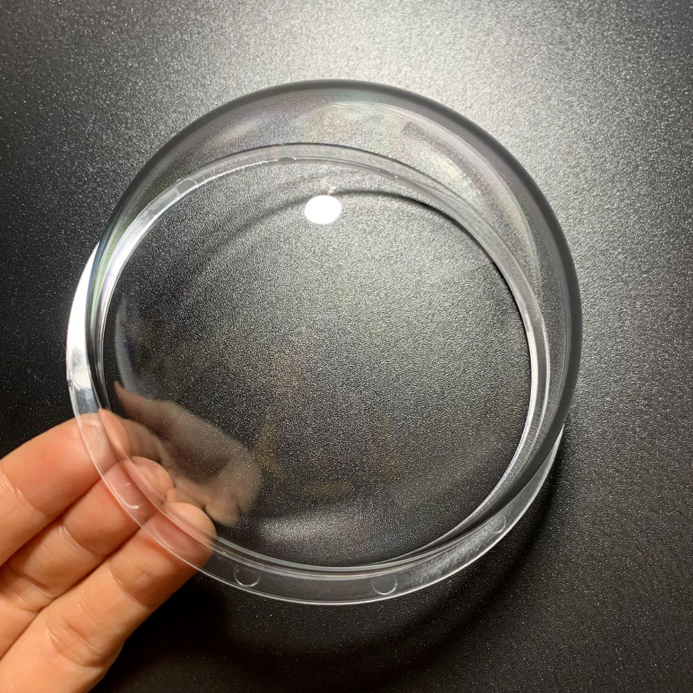 4 Inch Indoor/Outdoor Waterproof PC Clear Ball Cover Heightened Surveillance Security CCTV Camera Dome Protective Housing