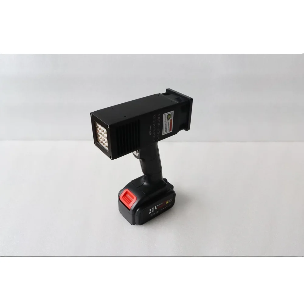 Portable Recharged Uv Lamp Automotive Sheet Metal Wireless Curing Lamp Paint Spraying Car Paint Flaw Detection LEDUV Curing Lamp