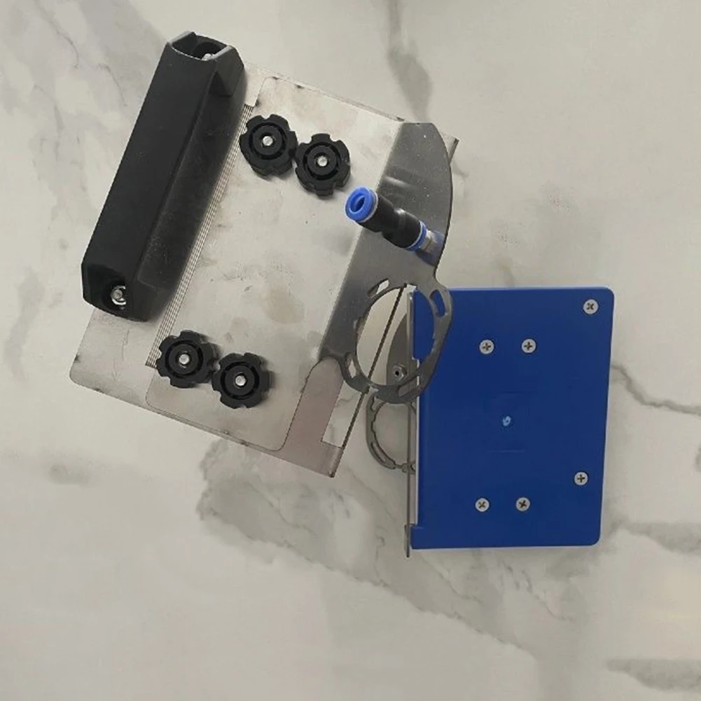 Amoladora angular tipo 100, Chaflán de 45 grados, efecto de brillo de luz azul, Monitor de efecto de brillo para amoladora angular