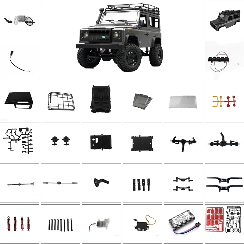 Accessaries Diy for MN Model D90 D91 MN99 MN99S 1/12 RC Car Window Mesh Upgrade Spare Parts