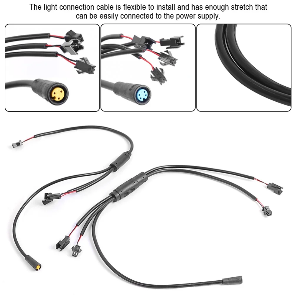 Left & Right Light Cable For Kukirin G3 Pro Electric Scooter  Replacement Parts  Exact Compatibility Wear-Resistant Build