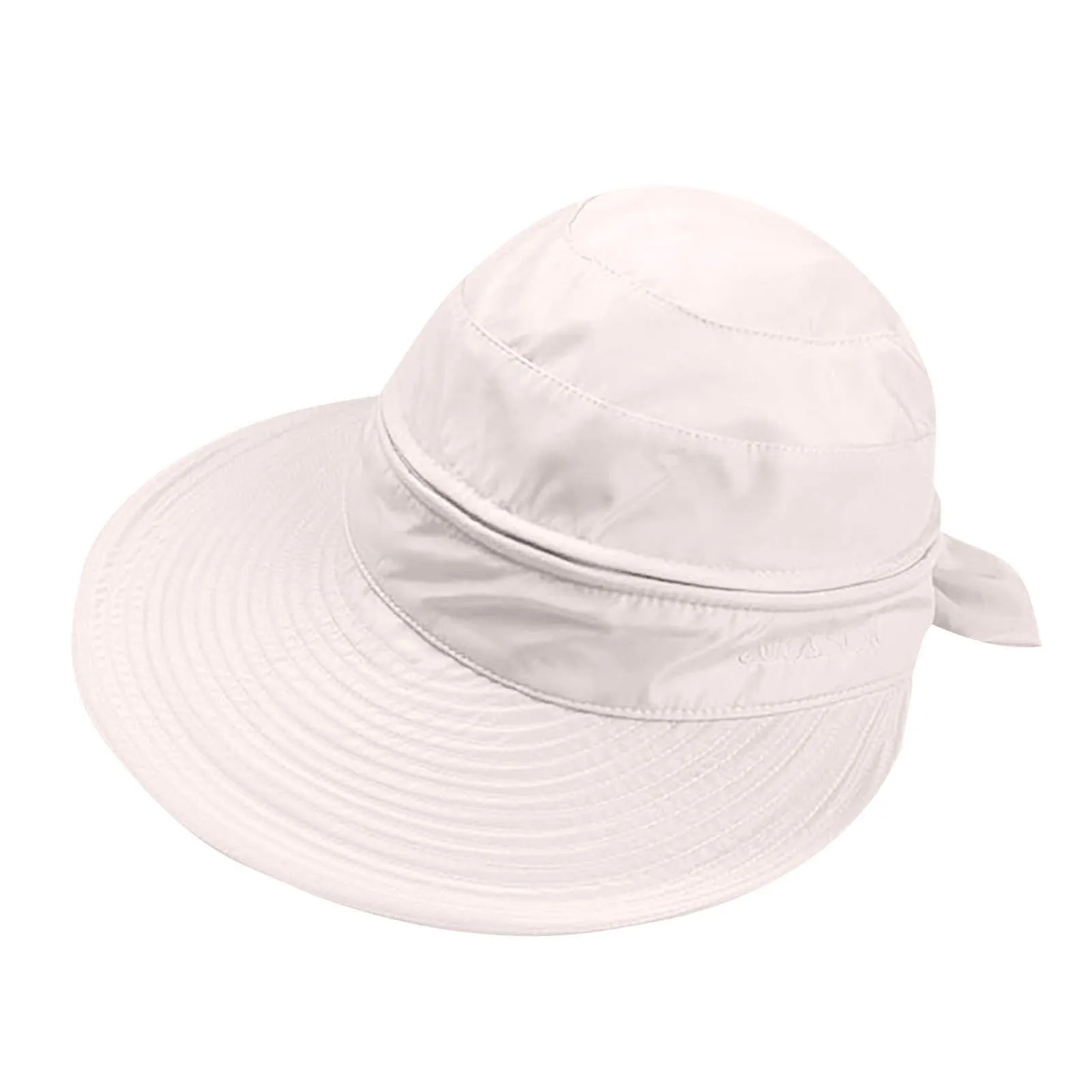 Sunscreen Hat Outdoor Travel With A Bowknot Empty Top Hat Detachable Beach Thin Cap For Female New Fashion Useful In Summer