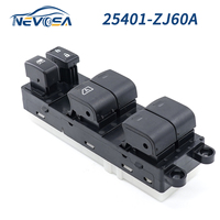 NEVOSA 25401-ZJ60A For 2008-2012 Nissan Sentra Pathfinder Left Side Double Lock Car Window Lifter Control Switch 25401ZJ60A Part