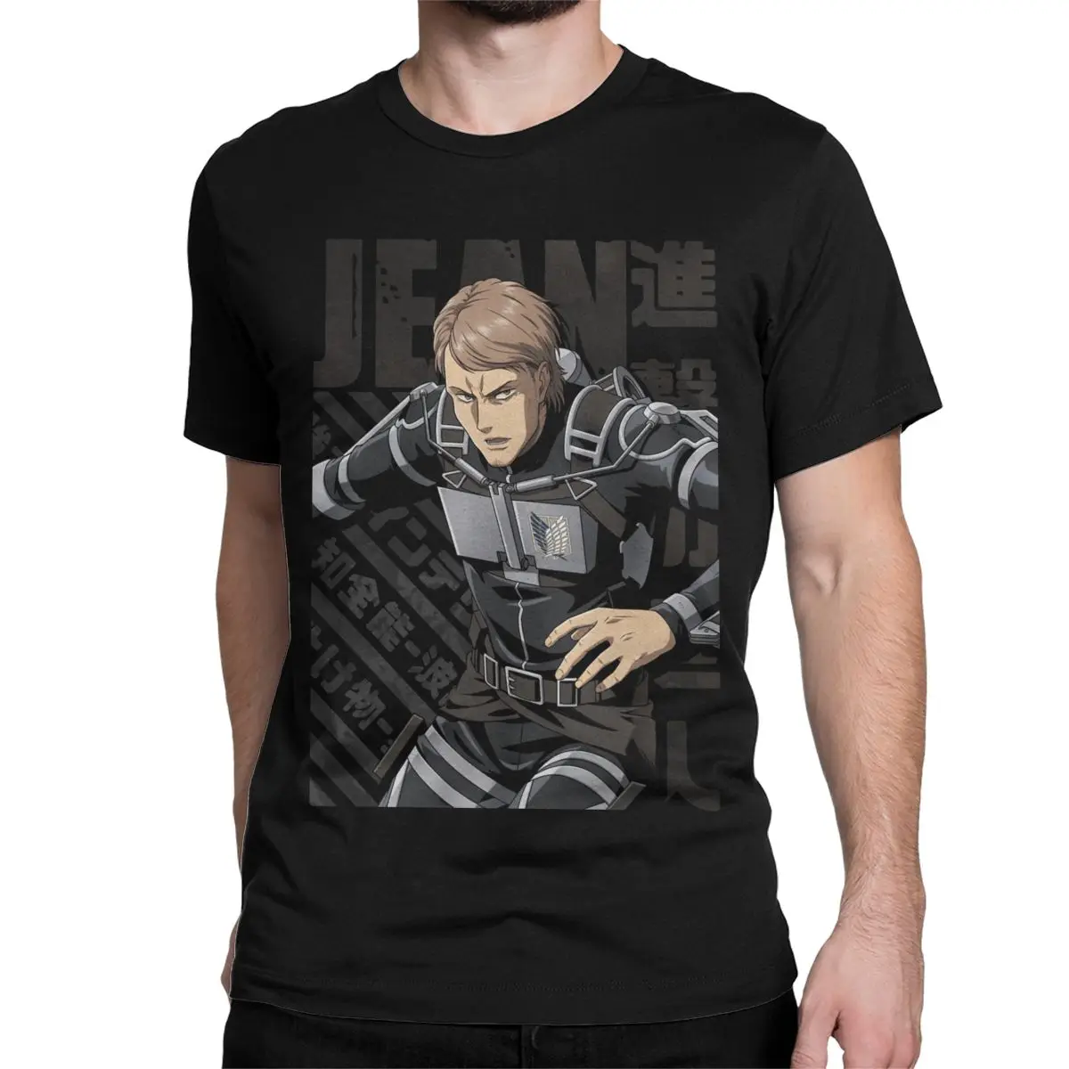 تي شيرتات جينز كيرستين للرجال ، تيشيرتات ترفيهية ، أكمام قصيرة ، طاقم الرقبة ، ملابس قطنية ، هدية #2