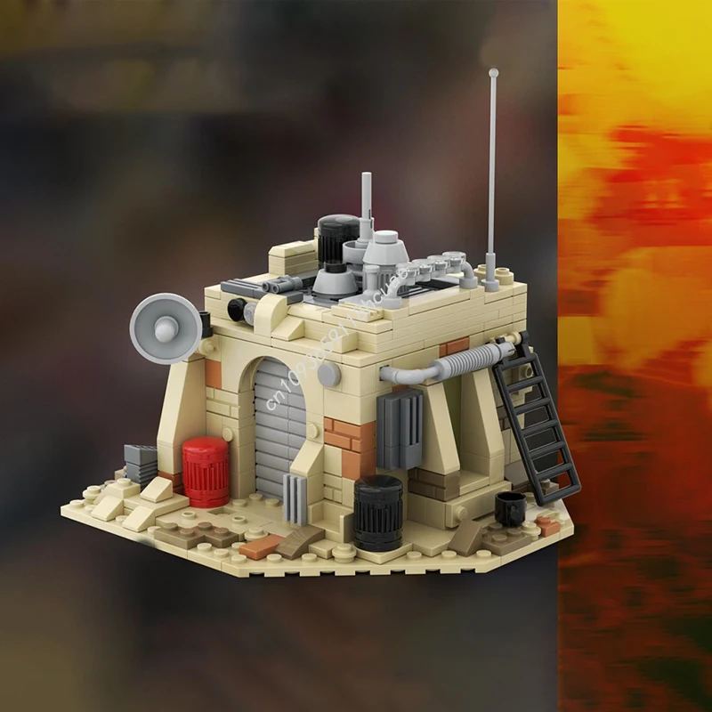 361 ชิ้น MOC Star Battle SW House บน Tatooine # 1 Modular Model Building Blocks ซ้อนอิฐของเล่นสร้างสรรค์เด็กของขวัญเพื่อการศึกษา