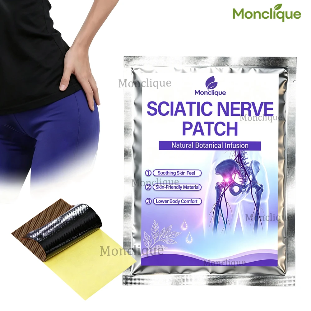10/100PCS Hip Care Patch Herbal Addition Self-adhesive Buttocks Waist Soothing Relax Muscle Promotes Blood Circulation