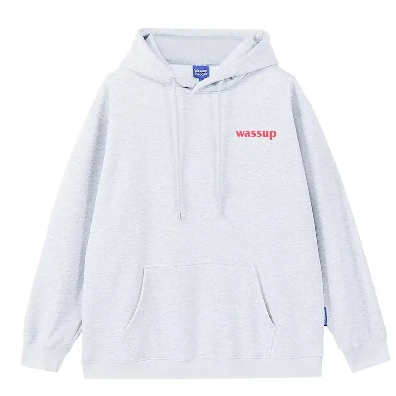 Autumn Women Letter Printed Hoodies 2023 Korean Harajuku Loose Long Sleeve Pullovers Streetwear Couple Casual Hooded Sweatshirts