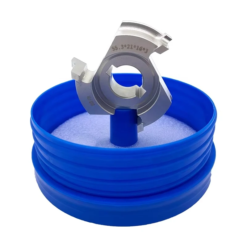 55.3X21X16X3 R2 Woodworking Machinery Parts Fine Trimming Cutter Profile Trimming Cutter for SCM Edge Banding Machine