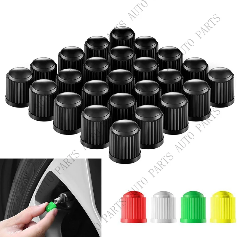 A+ Plastic Wheel Tire Valve Air Dust Cover Cap Accessory For Car Truck Vehicle Bike