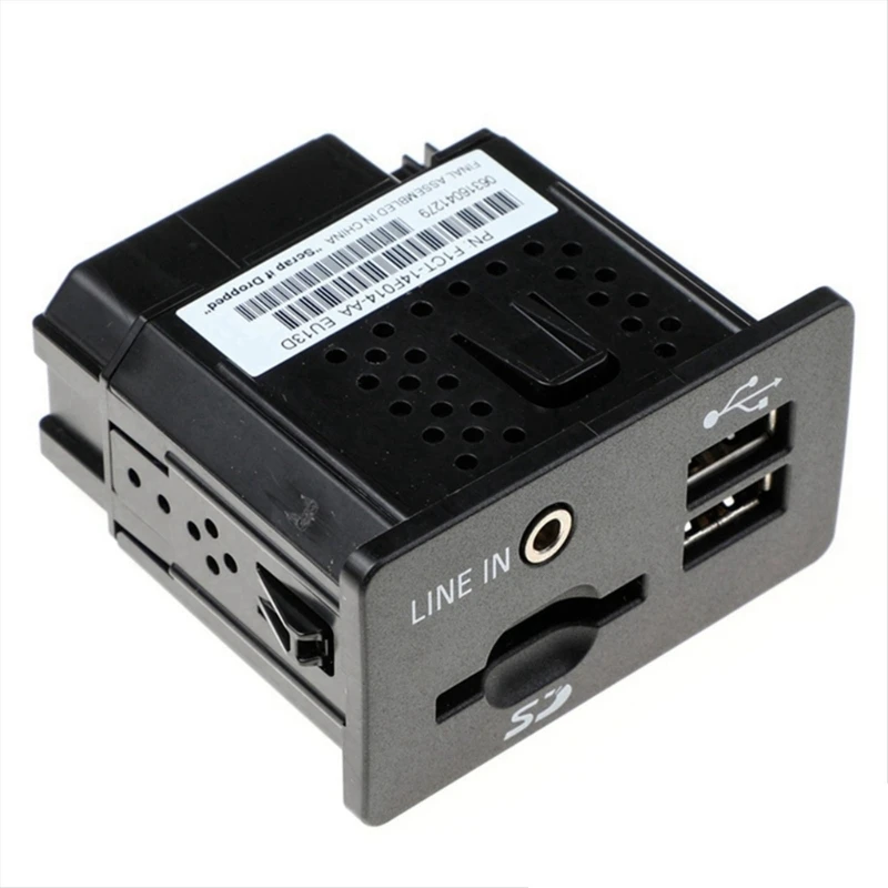 AUX USB Port Car Repair Parts USB Socket with Card Reader for TRANSIT KUGA Automotive Accessories