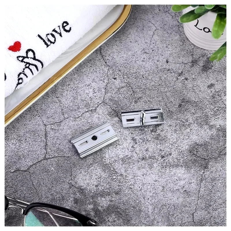 YAQI Mercury Chrome Color Men Safety Razor Head For Mens Comfortable Wet Shave Tools Men Shaving Products Best Gift for Men