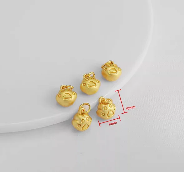 จี้สีดอกไม้ Cloud SHELL Cat Claw สร้อยข้อมือสร้อยคอต่างหูจี้ DIY เครื่องประดับจี้ขนาดเล็ก