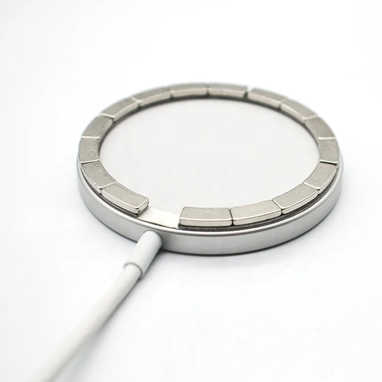Mag Safe Compatible Magnetic Sticker, C or O Mag Safe Case Magnet Array for Wireless Charging Power Bank