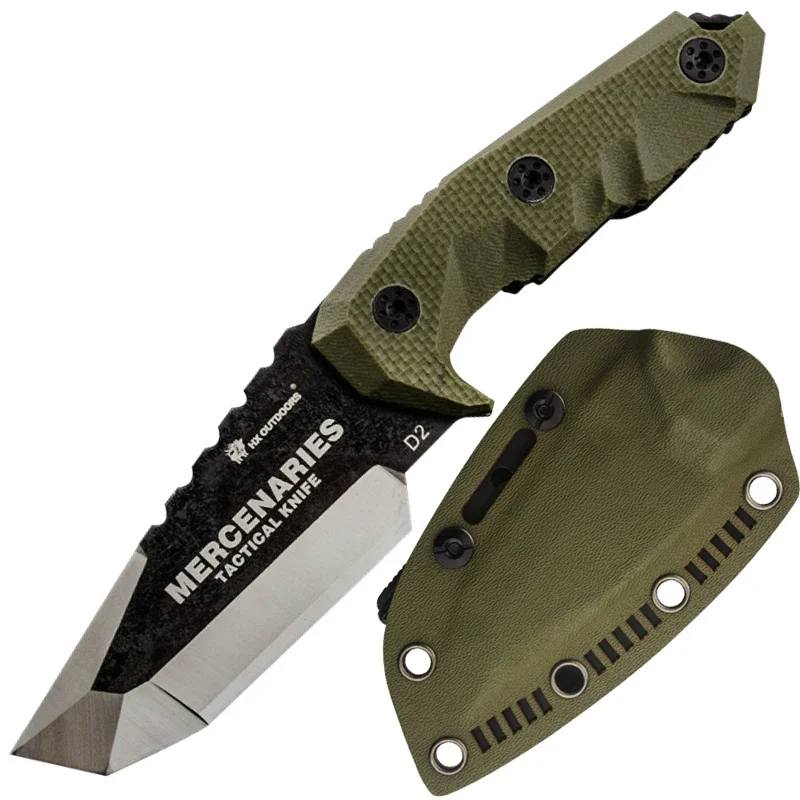 HX FREIEN Mini mercenaries jagd überleben taktik gerade messer messer überleben messer geschenk hohe sharp messer