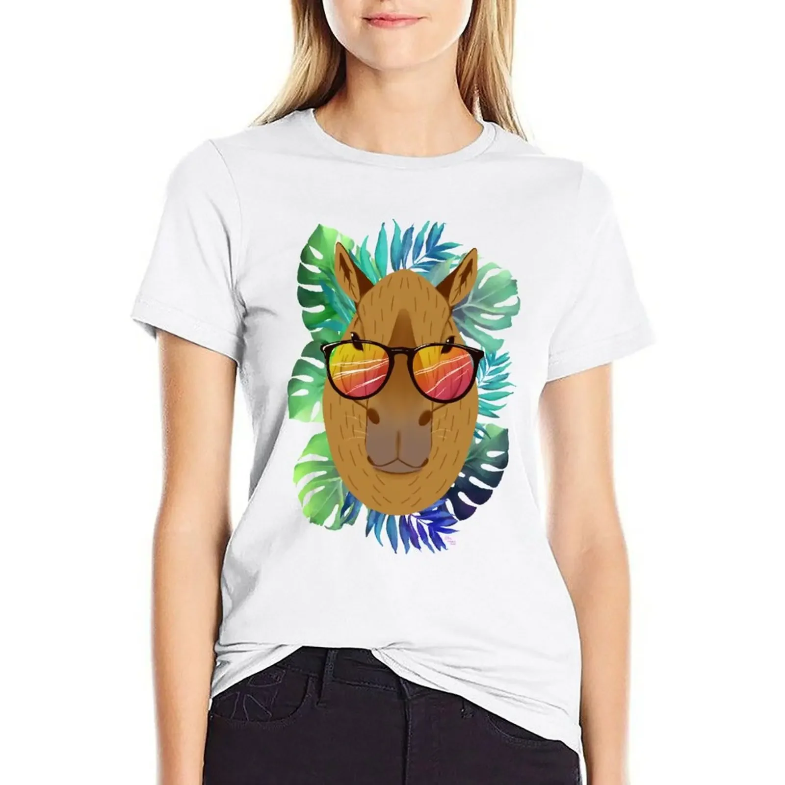 

Tropical Vibes T-shirt tees summer tops summer clothes T-shirts for Women