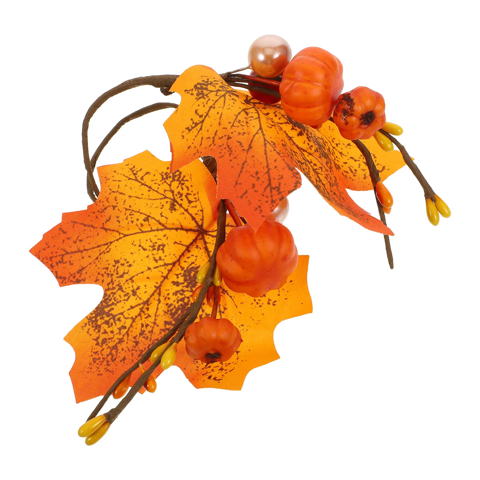 

2Pcs Fall Napkin Rings Exquisite Design Autumn Serviette Rings for Dining Fall Cloth Napkins Festival Napkin Holder