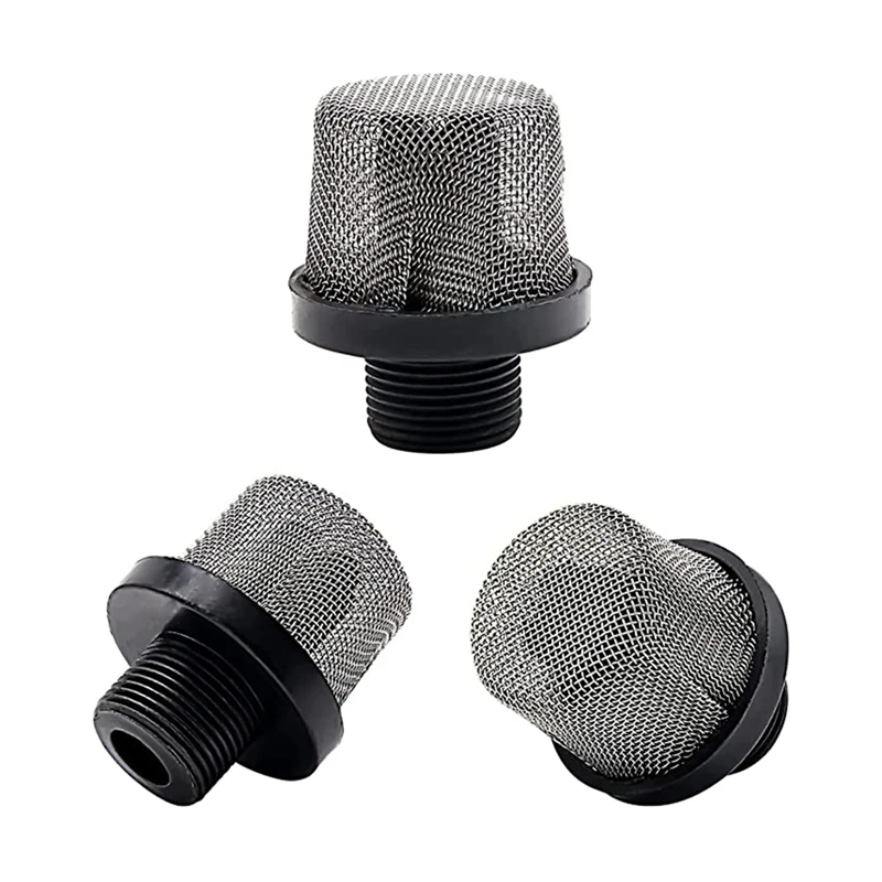 

Airless Paint Sprayer Replacement Inlet Strainer 3/4-Inch Thread 288716 Fit For Magnum X5 LTS15 X7 LTS17 3 Pcak