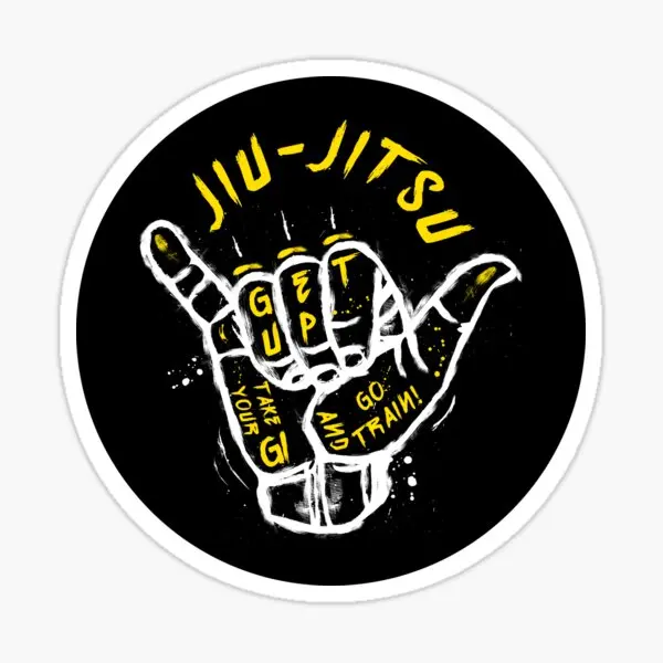 Jujitsu Fighting Wrestling Sticker Accessories Camper Laptop Motorcycle Truck Bicycle Car Truck Wall Off-road Helmet PVC Decal