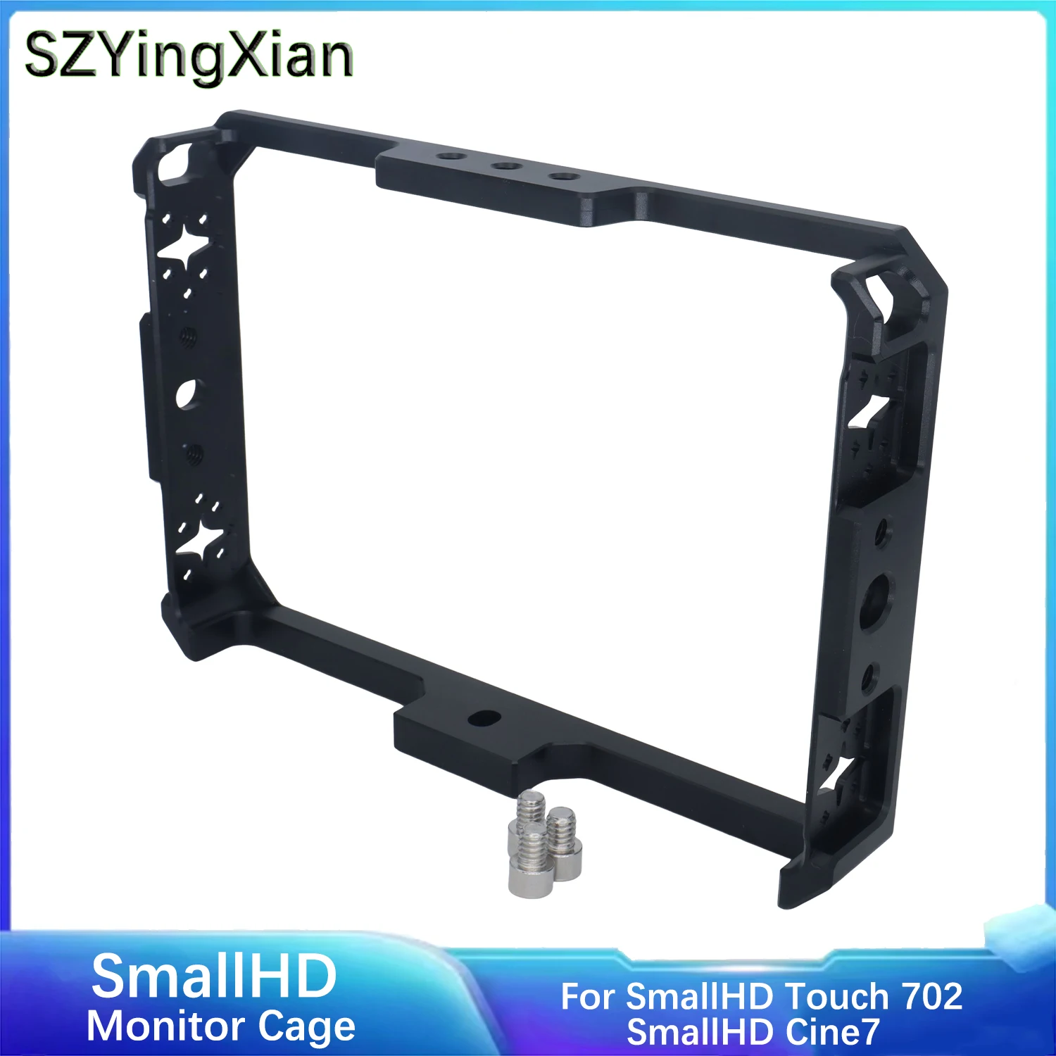 Smallrig SmallHD Cine7 and Touch 702  Monitor Rabbit Cage Accessories Black, Aluminum Material