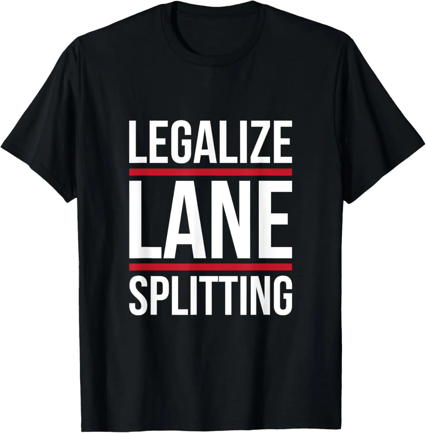 

Lane split motorcycle cars make track splitting legal T-Shirt Motorcycle