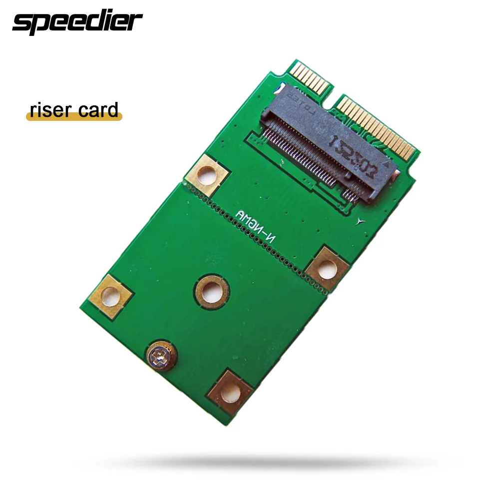 SATA M.2 NGFF SSD To MSATA SSD Adapter Card Don't Support MINI PCIE WiFi Slot / MINI PCIE 3G/4G Slots