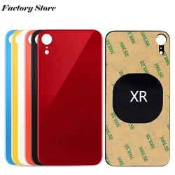 QIYI Back Glass for iPhone XR A2105 A1984 A2107 A2108 Back Glass Replacement Back Glass Rear Battery Cover For iPhone housing