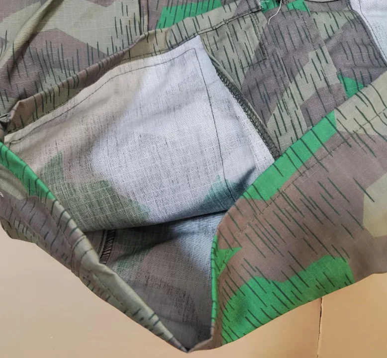 German Splittertarntarn Camoufalge Uniform Man Spring Suit Include Jacket Pants Grey view 3