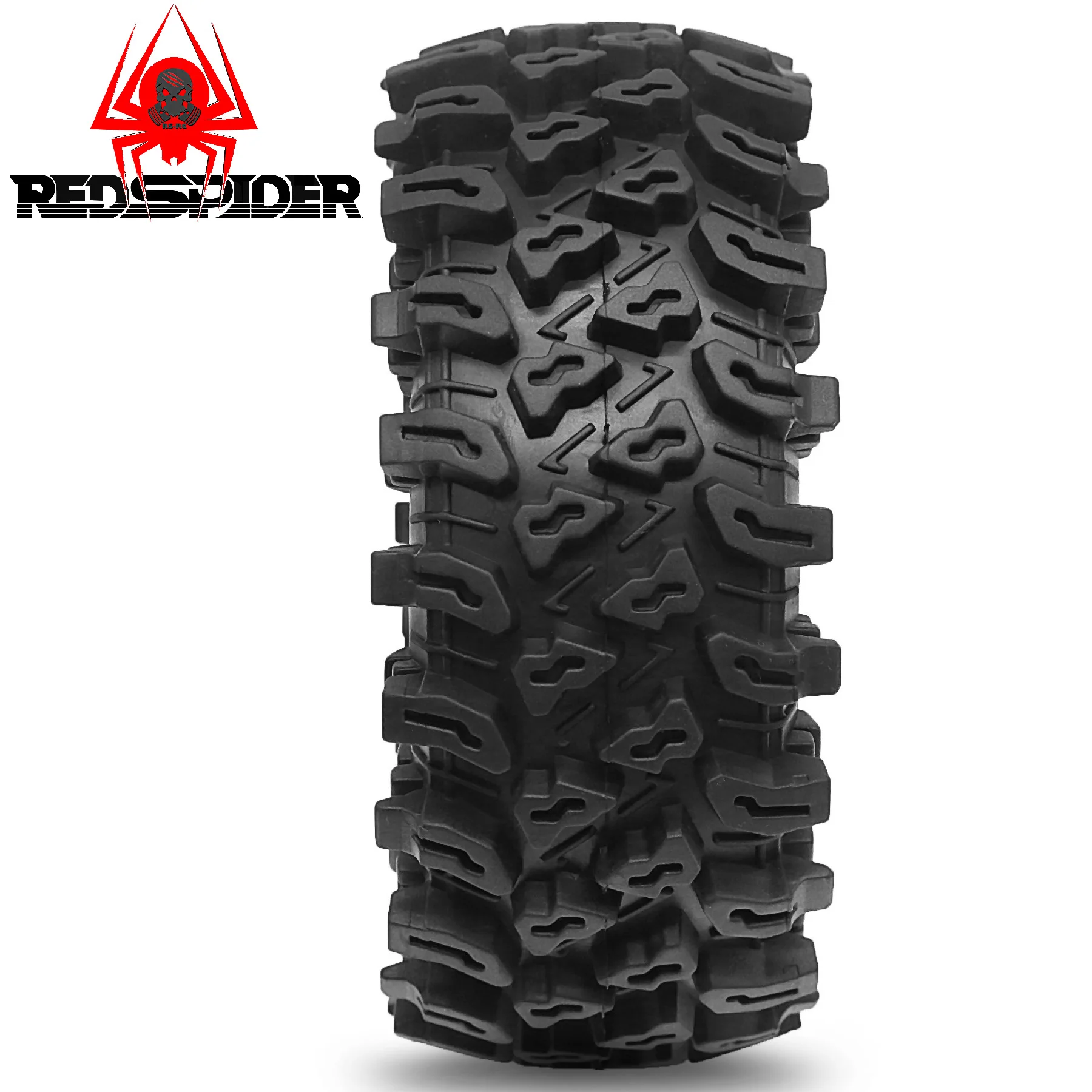 4PCS 2.2 ''Ruote Beadlock in metallo e pneumatici cingolati per 1:10 Crawler Car SCX10 90047 D90 TF2 CC01 TRX4 Gen8 Everest Gen7 Pro