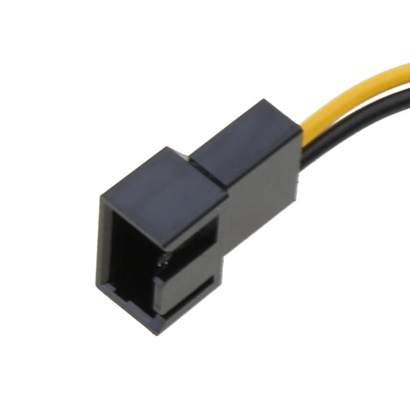 Carcasa de Chasis de CPU, adaptador de Cable de datos para conector de alimentación de ventilador, 4 pines Molex IDE a 3 pines a conector de alimentación IDE Molex Regular