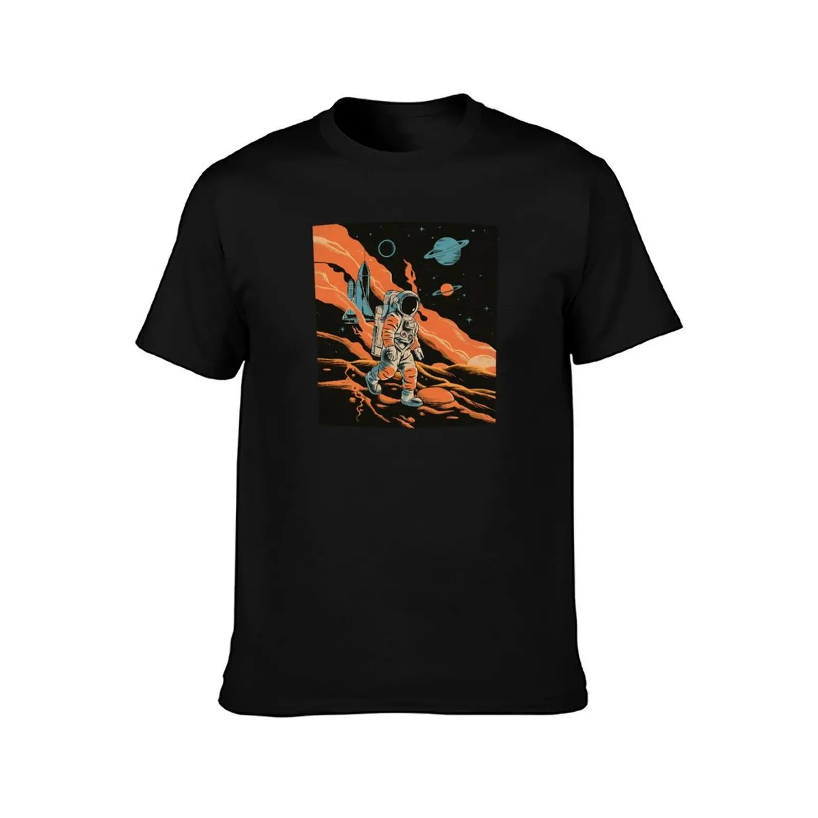 Astronaut on Mars - Exploration T-Shirt graphic t shirts for man t shirts for man graphic tees T-Shirt
