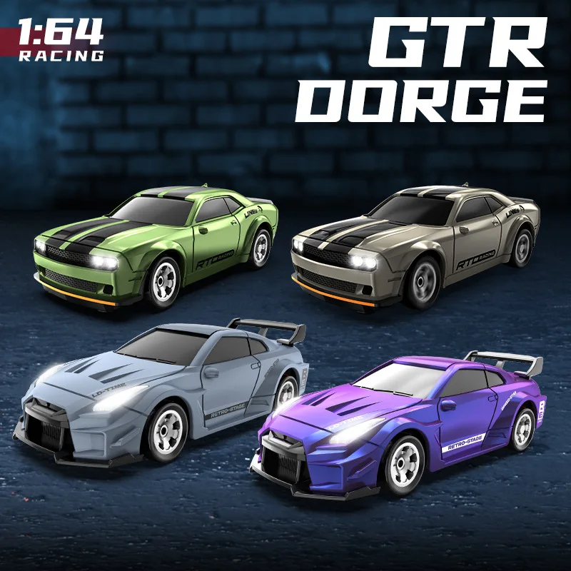 

Радиоуправляемая дрифт-машина Emit 1:64 Mini Scale High Speed 4WD с LED-подсветкой для взрослых любителей хобби