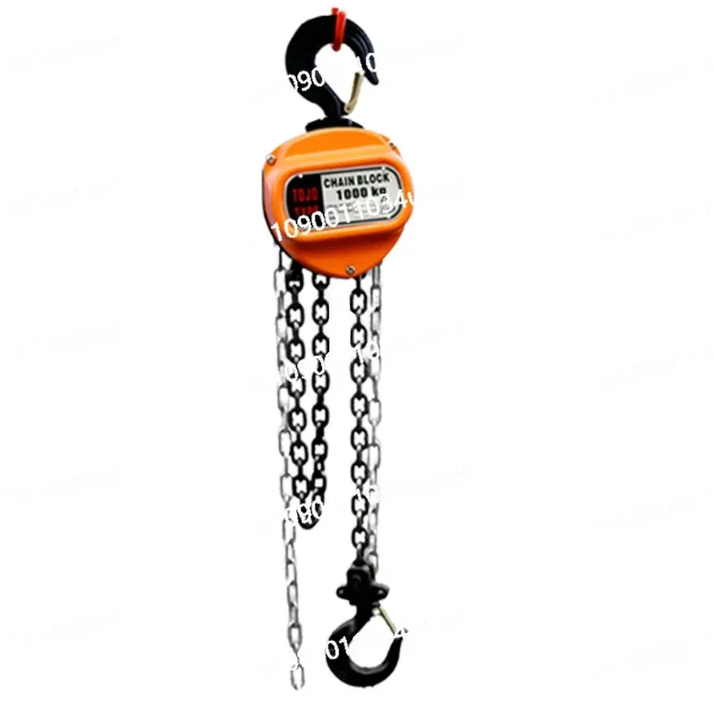 Hand Chain Hoist Winch Portable Hoist Lift Hoist Construction Small Crane Manual Lever Block Lifting