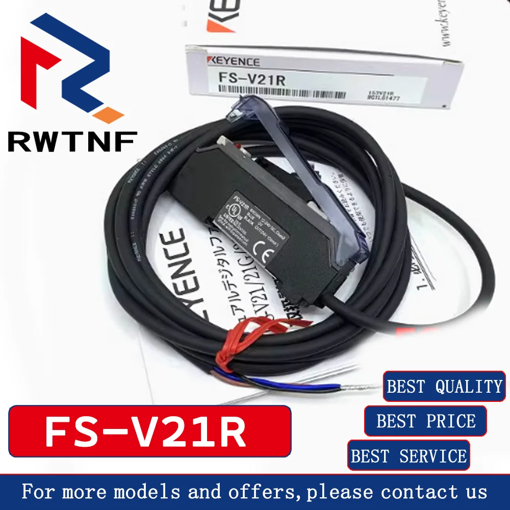 

Brand New Genuine FS-V21R KEYENCE Dual display digital fiber amplifier sensor