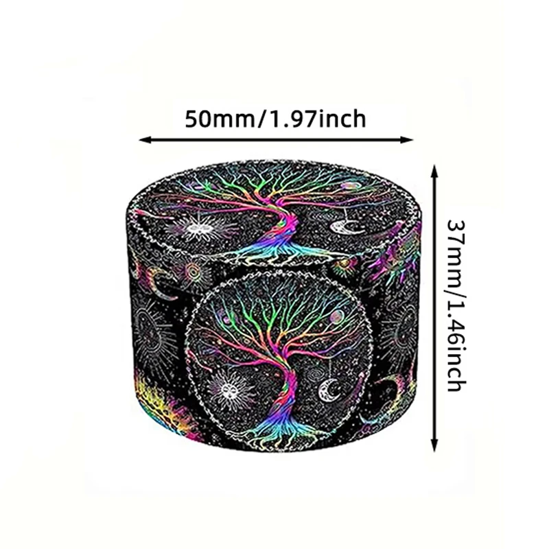 1.6/2/2.5 inch Boho stijl droge kruiden grinder met volledige print, 4-laags metalen specerijenmolen, crusher, rookaccessoires