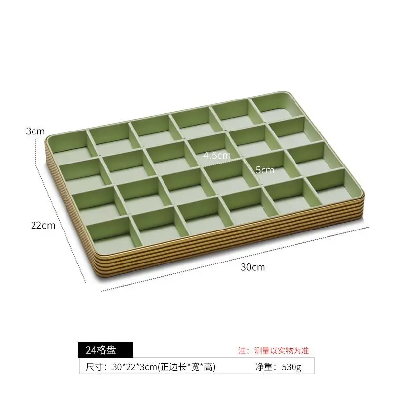 Metal Jewelry Tray with Rounded Corners - Minimalist Display/Storage Tray for Ring, Necklace, Bracelet Viewing