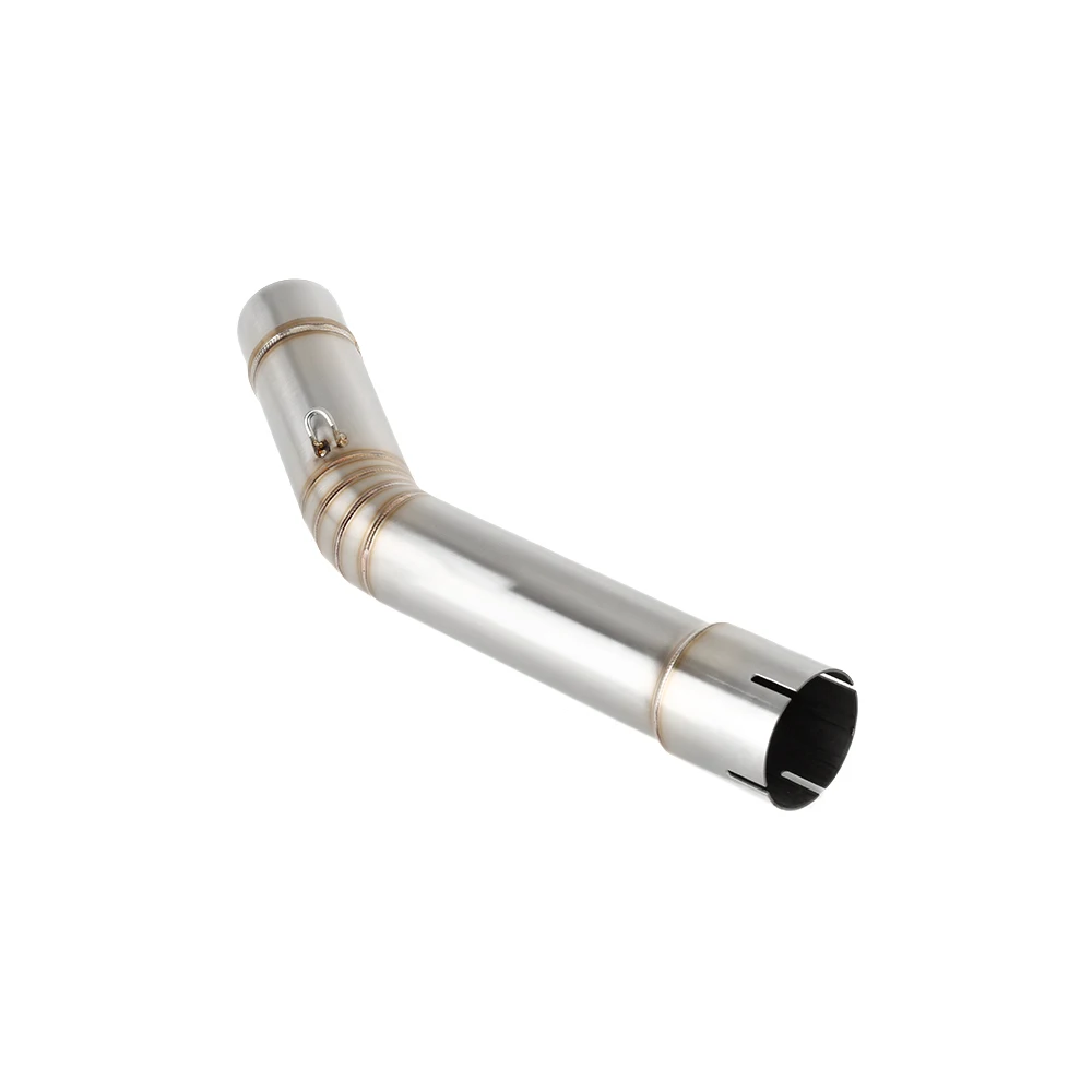 For Yamaha YZFR6 1998 1999 2000 2001 2002 2003 2004 2005 YZFR6 R6 Escape Motorcycle Exhaust Middle Link Pipe Slip-On - view 4