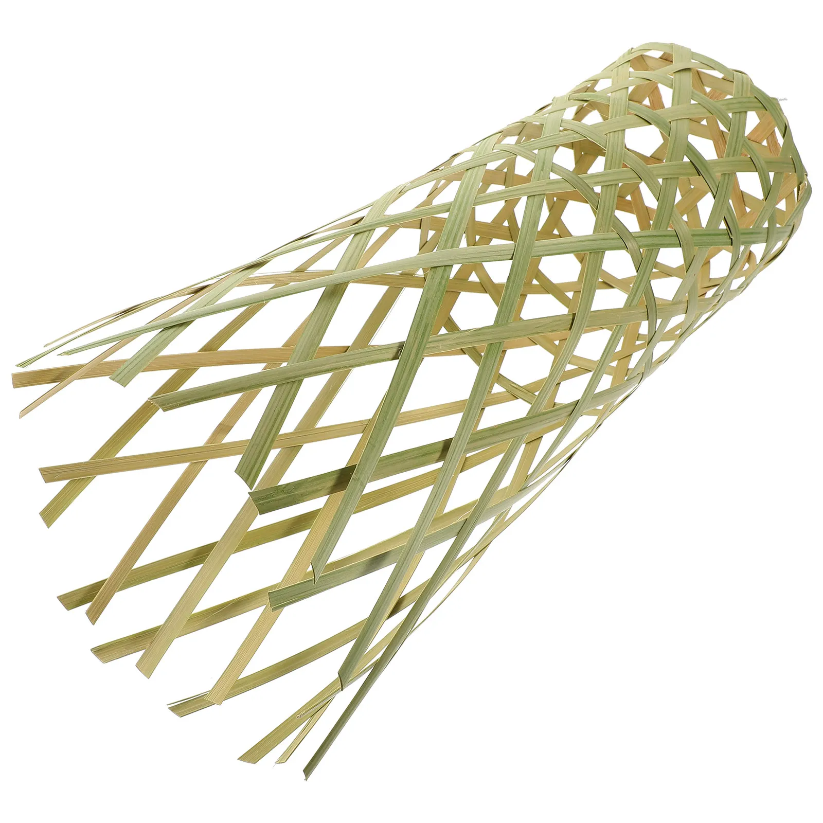 Retro Woven Bamboo Lamp Shade Replacement for Pendant Ceiling Table Floor Lamps Soft Light Diffuser Rustic Decor Gift Home