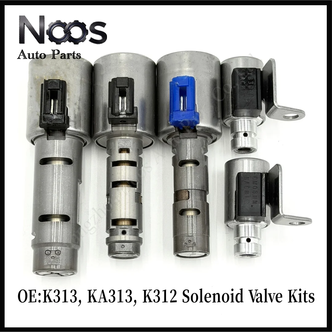 K313 KA313 K312 5-Piece CVT Automatic Transmission Shift Control Solenoid Valve Kit for Toyota Corolla 1.8L and 2.0L Models