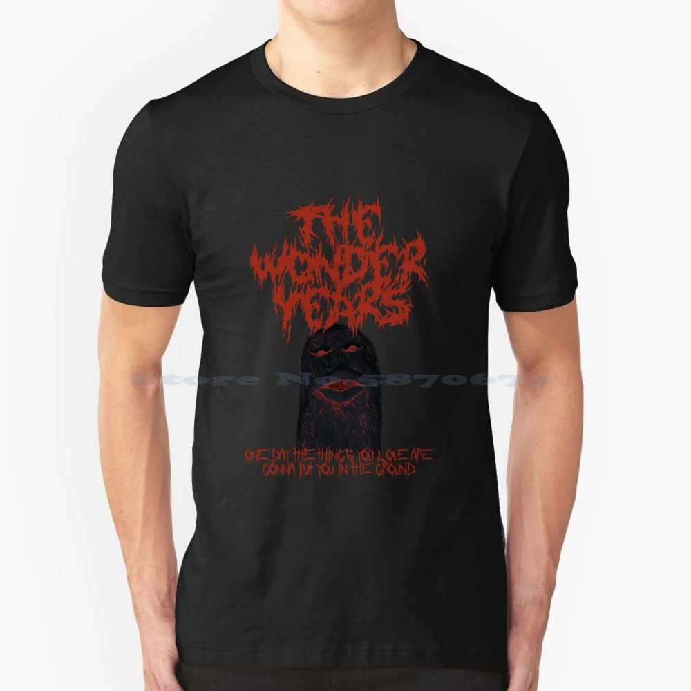 The Wonder Years Deathcore T Shirt 100% Cotton Tee The Wonder Years Twy Pop Punk Deathcore Parody Music The Upsides Real