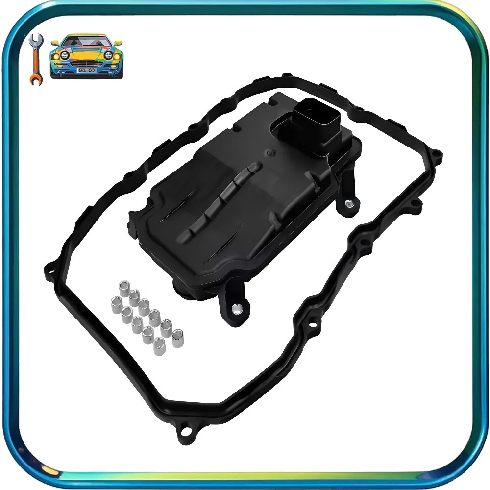 TR-80SD 0C8 8-Speed Automatic Transmission Oil Filter Kit and Pan Gasket Set 0C8325435 For Audi Q7 VW Touareg Cayenne