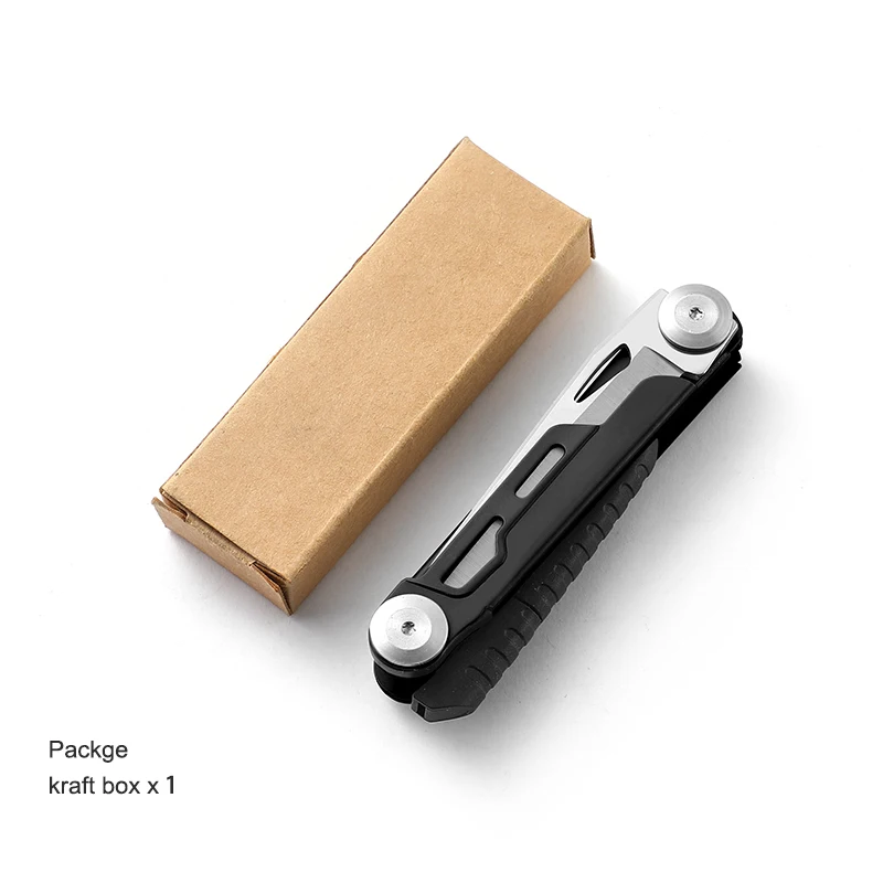 EDC Tactical Folding Pocket Knife Multi-tool Survival Camping with can opener Screwdriver sheath Perfect Man Gift Tool