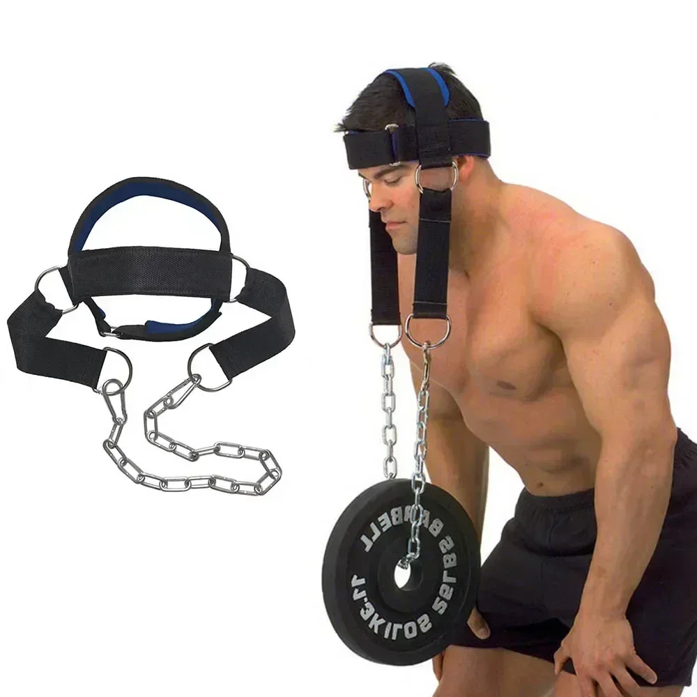 Neck Cap Trainer Weight Fitness Exercise Power Bearing Head Training Shoulder Muscle Lifting Equipment