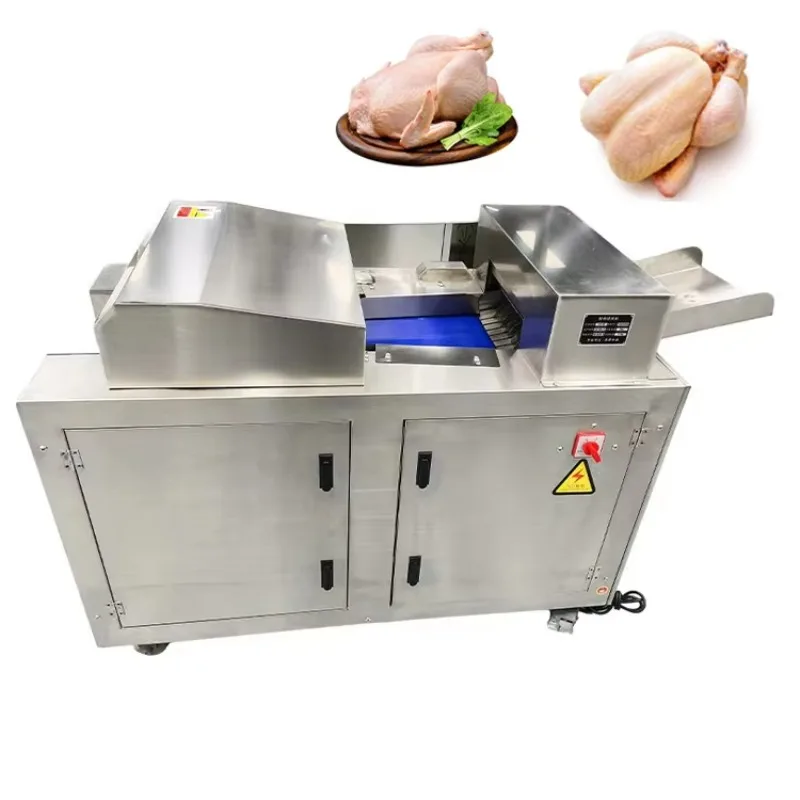 Automatic Chicken Cube Cutting Machine Commercial Whole Chicken Cutter for Fresh Frozen Poultry