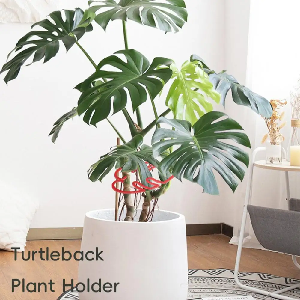 Plant Support Monstera Leaf Shape Cilps For Vertical Growth Stem Holder For Indoor Outdoor Potted Plants Gardening Accessories