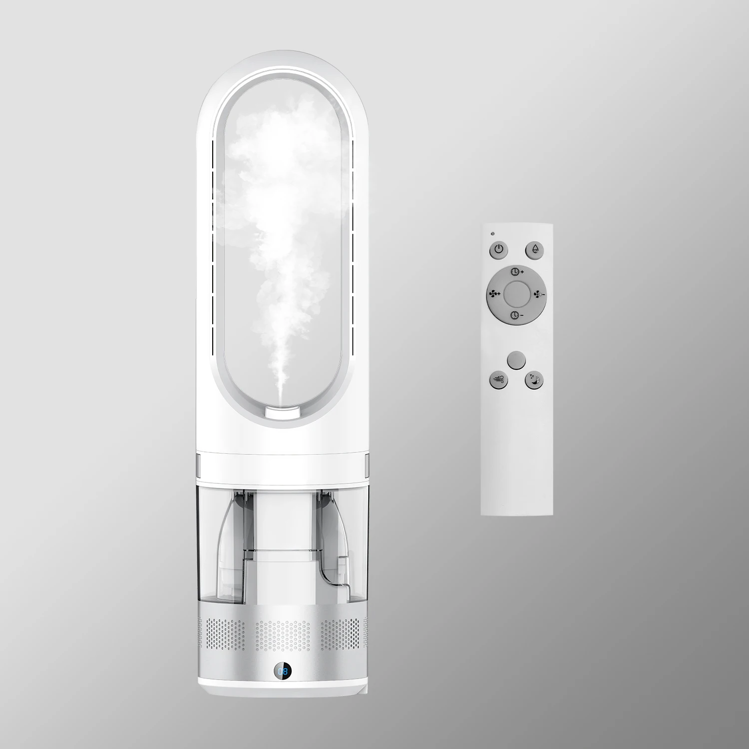 원격 물 안개 팬 스프레이와 고품질 공기 냉각기 국내 서있는 가습기 안개 팬 도매