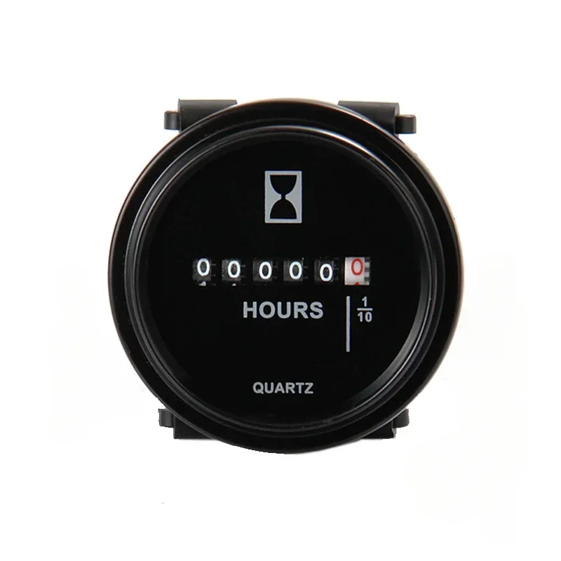 Mechaniczny licznik godzin pracy licznik czasu licznik godzin pracy dla trymer maszyna rolnicza Generator Diesel benzyna silnik benzynowy HM009 DC 6 ~ 80V