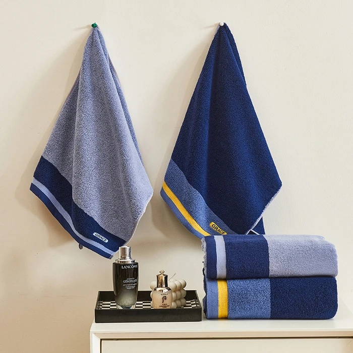 Embroidered Cotton Towels and Bath Towels Are Gentle Wherever They Touch and Every Wipe Is An Intimate Touch with Softness